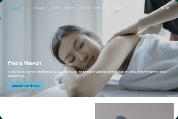 Website Beispiel Praxis