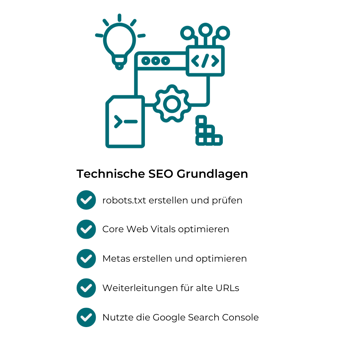 Technische SEO Grundlagen für kleine Unternehmen