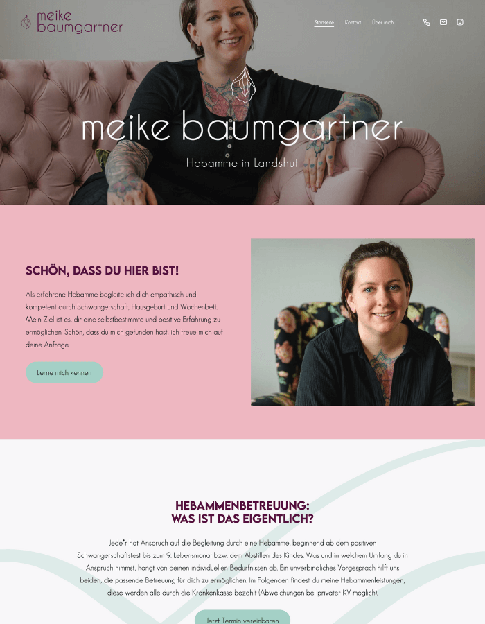 Paceways Website Meike Baumgartner