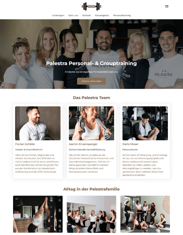 Paceways Website Palestra Personaltraining