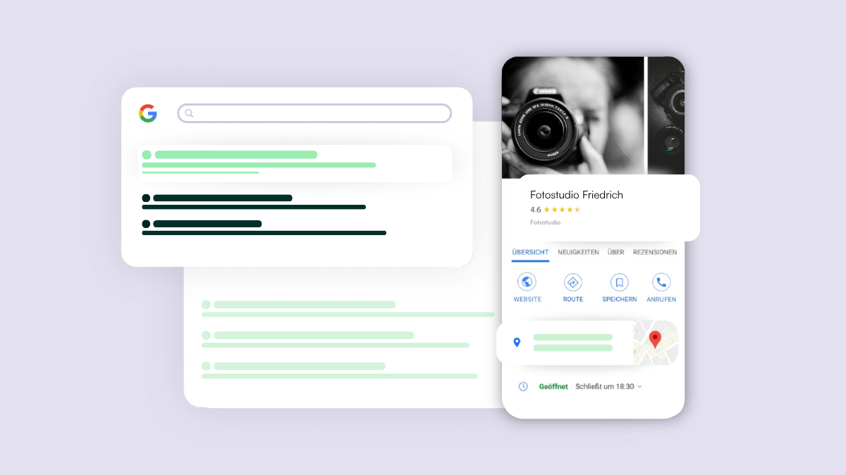 Google Unternehmensprofil Beispiel