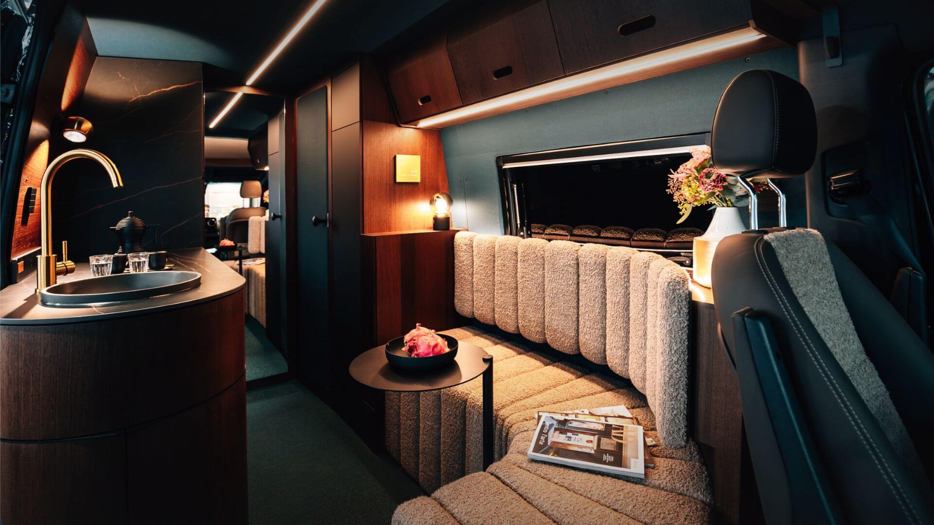 Vagabond Vans Success Story: Van Innenansicht