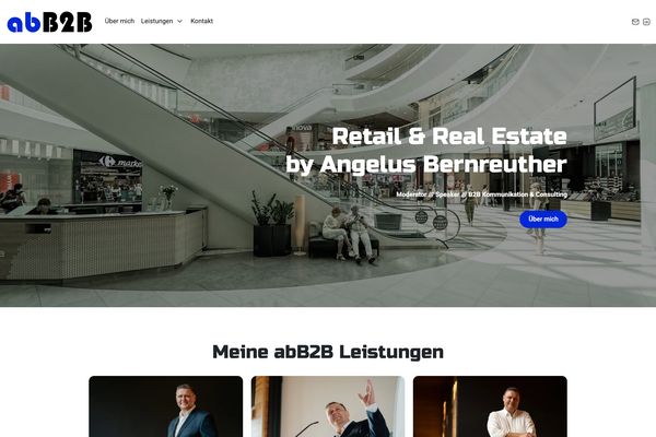 abB2B – Paceways Website Beispiel