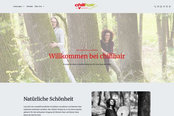 chilihair – Paceways Website Beispiel