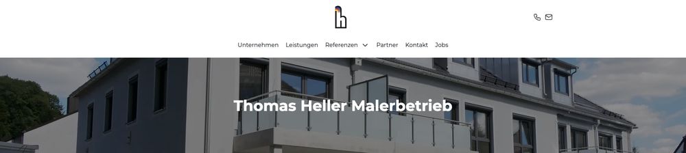 Website von Thomas Heller Malerbetrieb