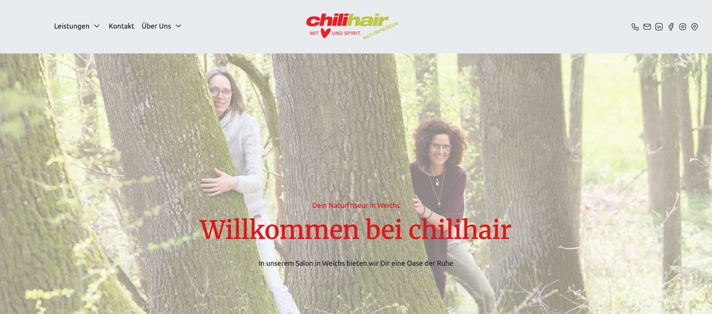 Website von chilihair