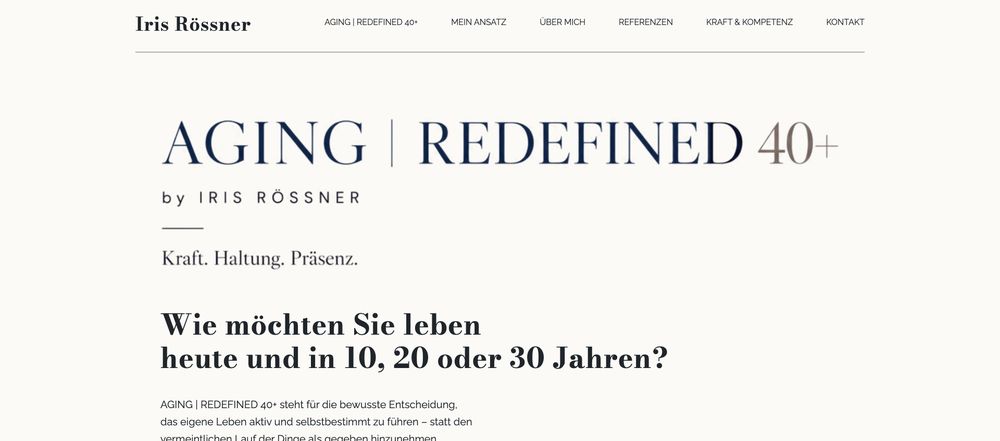 Website von Iris Rössner